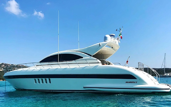 Аренда яхты Mangusta 72 на Миконосе, Греция